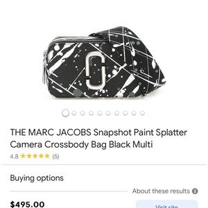 Marc Jacob snapshot splatter paint